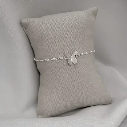 PULSEIRA BORBOLETA ORIGAMI
